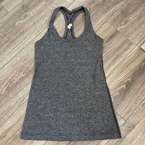 Lululemon Grey Fitted Tank Top - Size 6